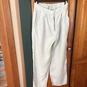 ZARA kids Light Blue Linen Pants